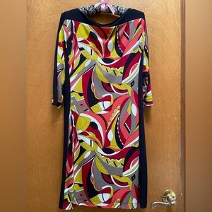 Banana republic psychedelic mini dress